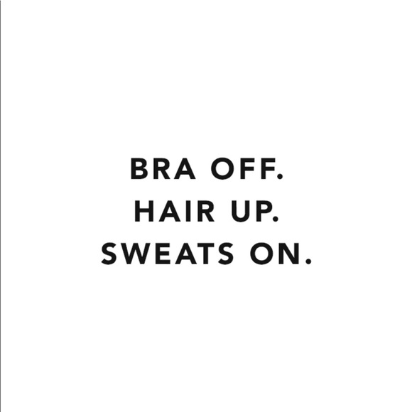 Bras /bralettes and sweats